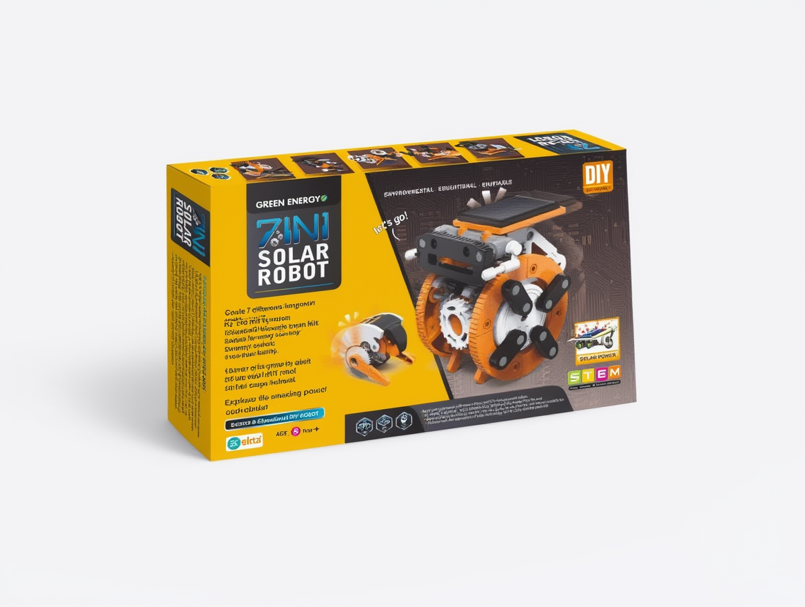 7-in-1 Solar Robot Kit