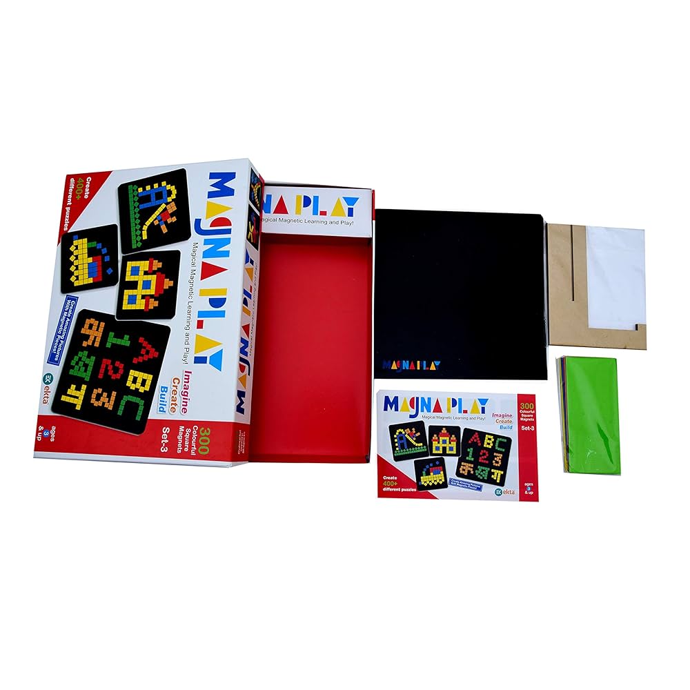 Magna Play Magnetic Learning & Puzzle Set