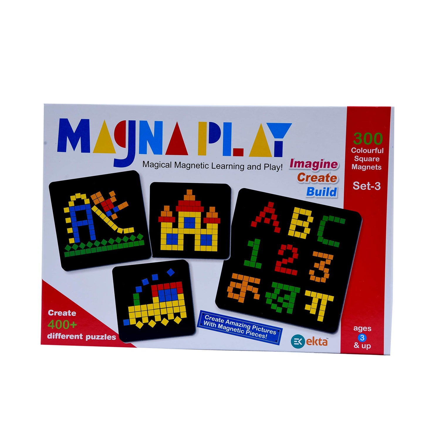 Magna Play Magnetic Learning & Puzzle Set