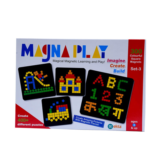 Magna Play Magnetic Learning & Puzzle Set