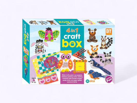 PecoToys 4-in-1 Craft Box