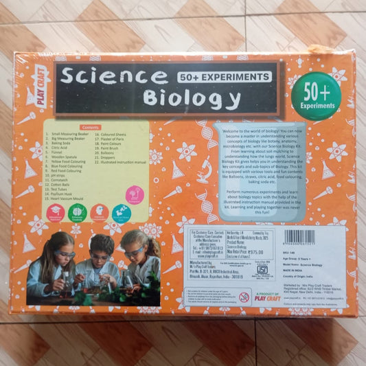 Science Biology Kit – 50+ Fun Experiments