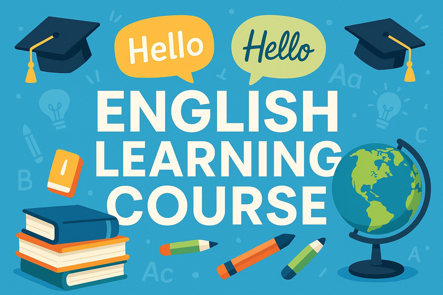 create english learning course benner