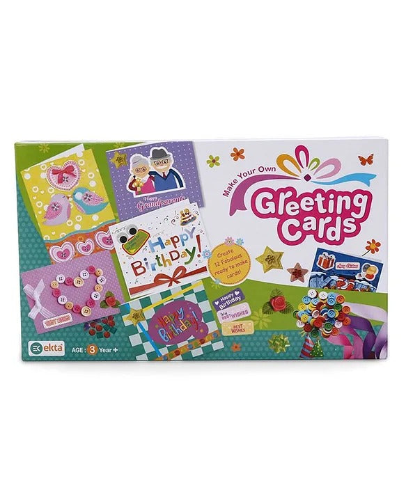DIY Greeting Card Making Kit for Kids