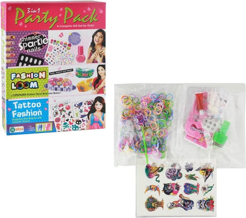 PecoToys 3-in-1 Party Pack for Girls