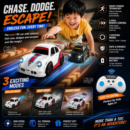 Remote Control Intelligent Sensor Drift Car for Kids