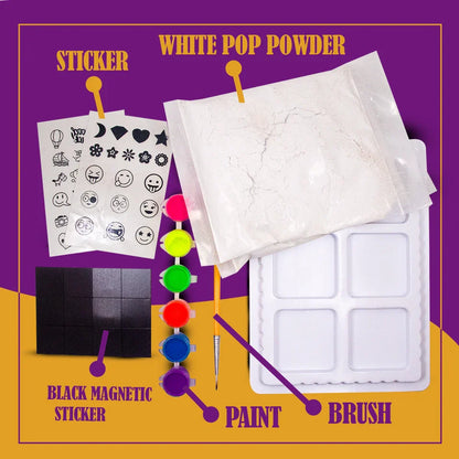 PecoToys Magnetic Tile Art Kit
