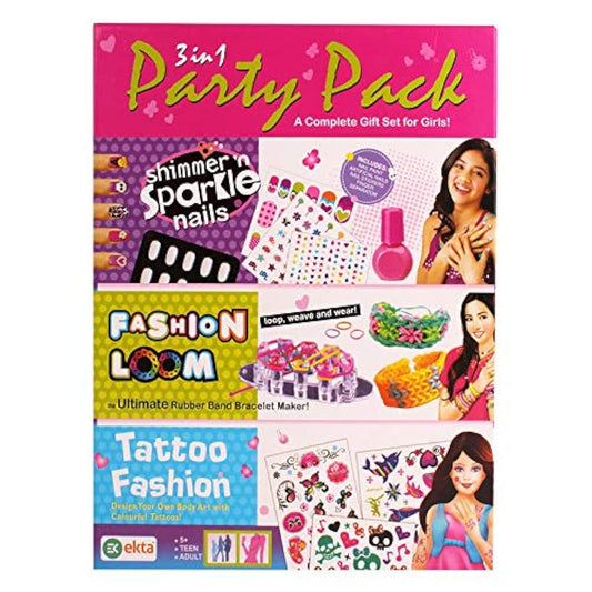 3-in-1 Party Pack for Girls