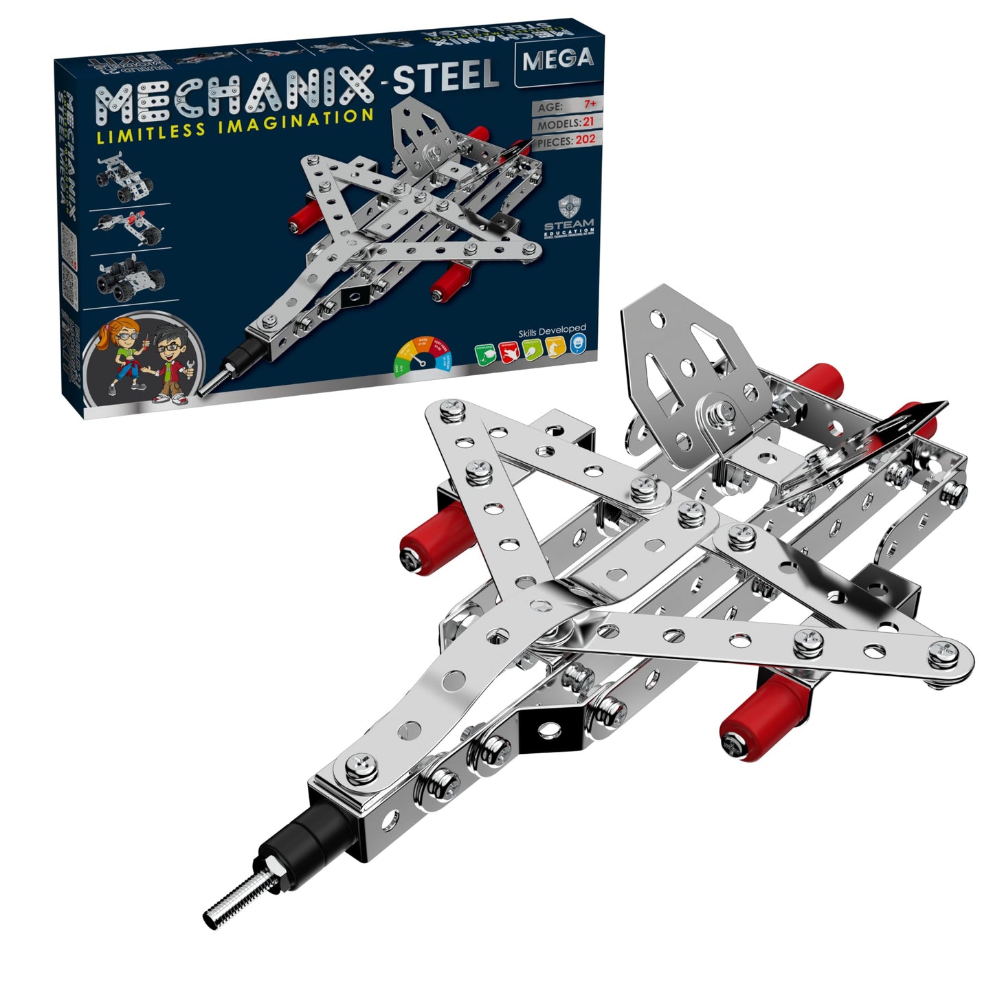 Mechanix Steel Mega Building Kit