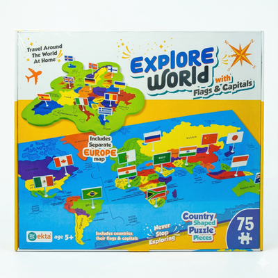 PecoToys Explore World Puzzle