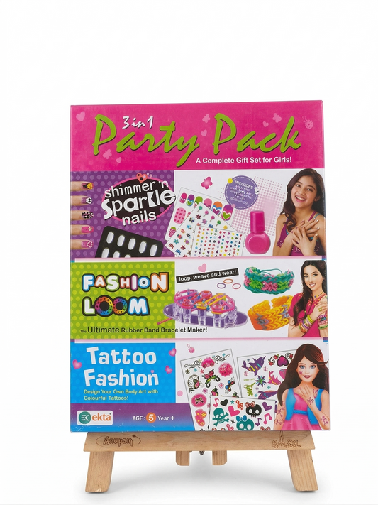 PecoToys 3-in-1 Party Pack for Girls