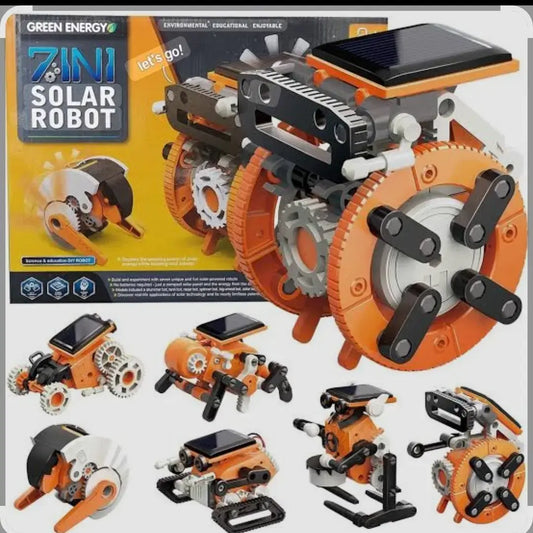 7-in-1 Solar Robot Kit