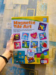 🎨 DIY Magnetic Tile Art Kit