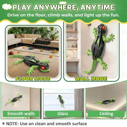 Pecotoys Wall Climbing RC Lizard Toy