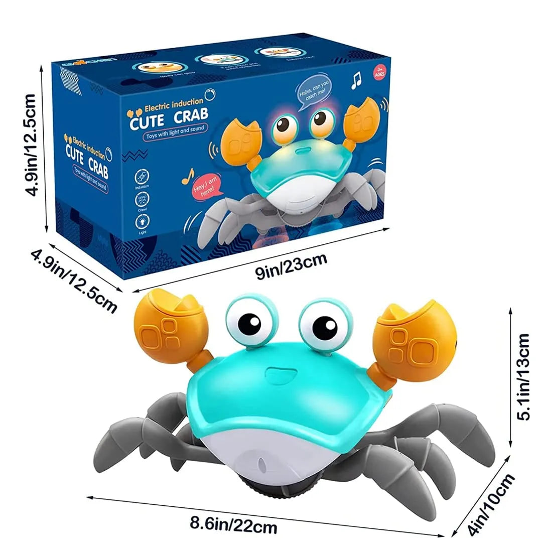 Crawling Crab Baby Musical Kids Toy