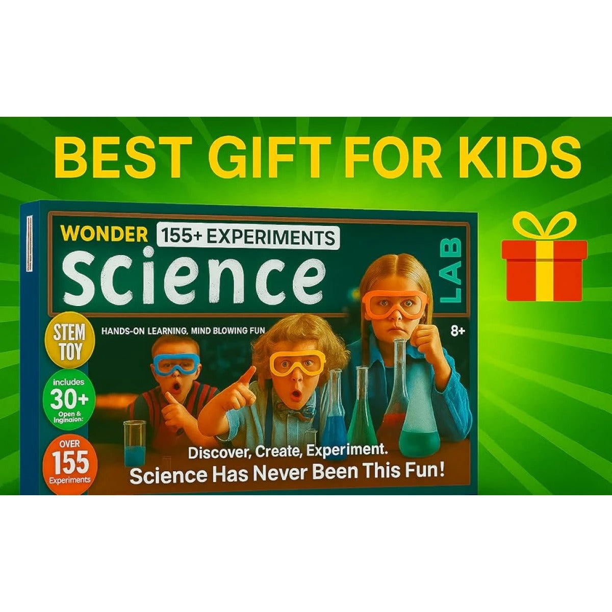 Science Lab Kit – 155+ Experiments