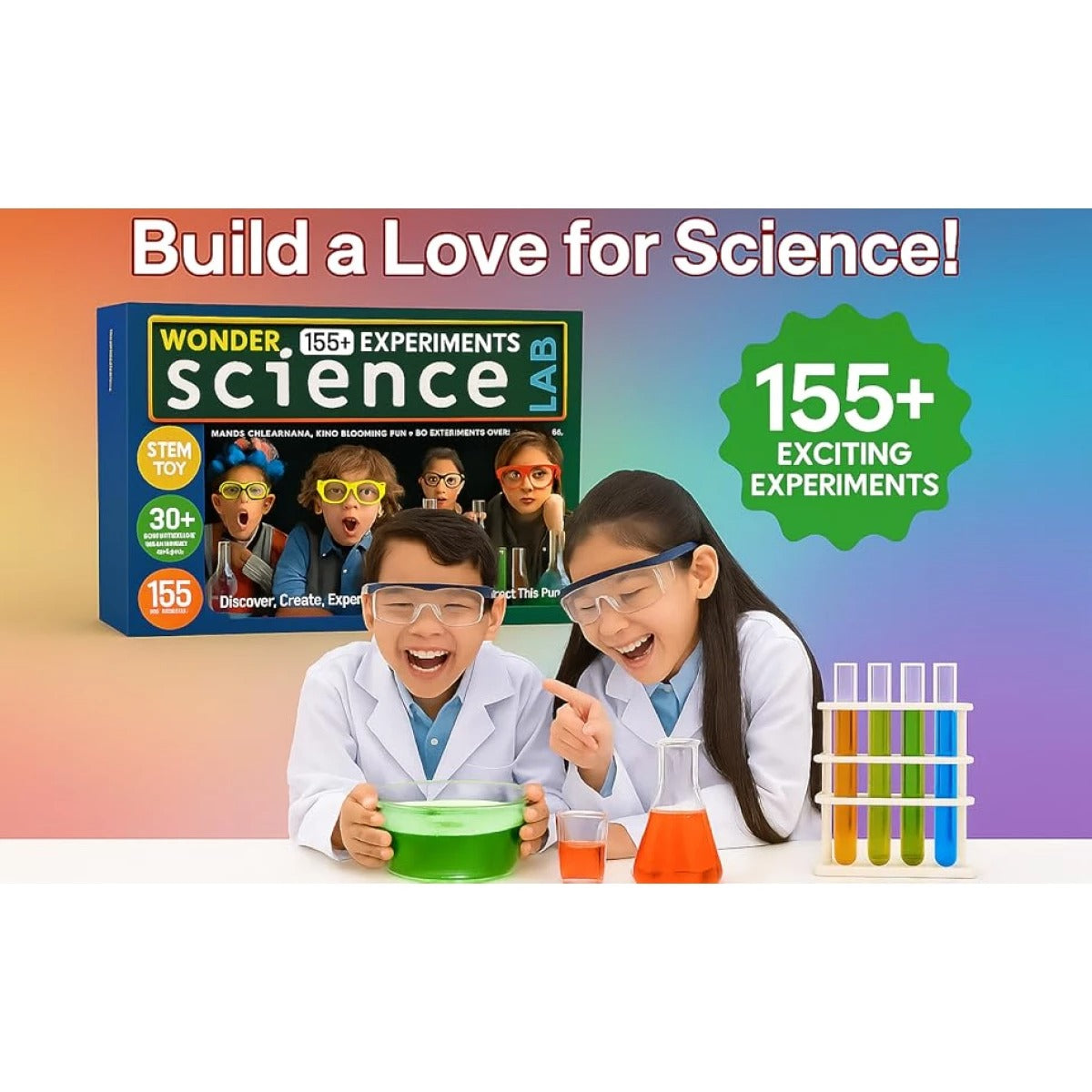 Science Lab Kit – 155+ Experiments