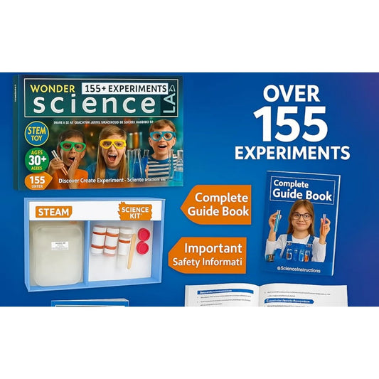 Science Lab Kit – 155+ Experiments