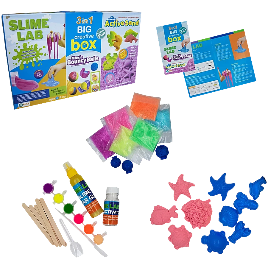 3-in-1 Big Creative Box for Kids