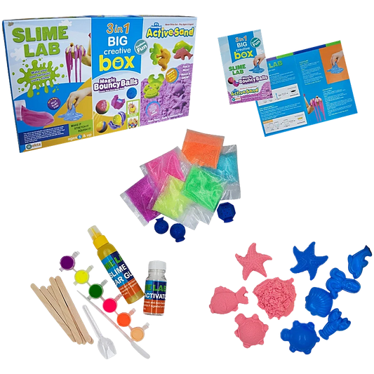 3-in-1 Big Creative Box for Kids