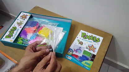 PecoToys Pixels Sea Creatures Bead Art Kit
